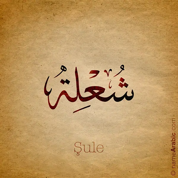 Şule name design